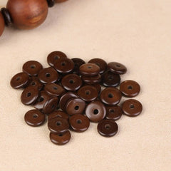 2mm Coconut shell spacer, coffee color, diameter 7mm KOEEK - KOEEK
