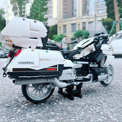 1562pcs Technic Motorcycle Building Blocks Set - Movable Model, Durable ABS Construction Toy, Creative Home Decor, Ideal New Year/Christmas/Birthday Gift for Friends KOEEK - KOEEK