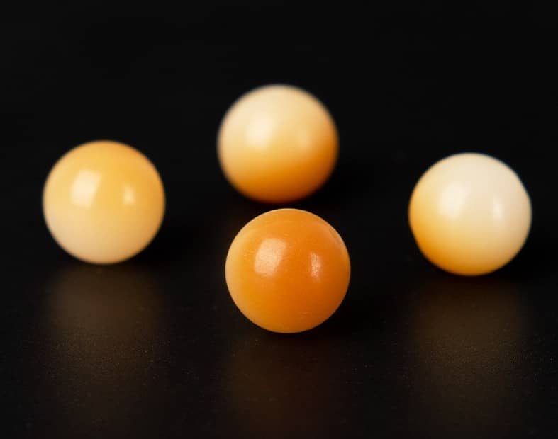 8mm Charcoal Burnt Bodhi Round Beads KOEEK - KOEEK