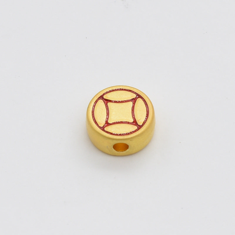 6mm Coin spacer beads KOEEK - KOEEK