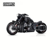 2260pcs Motorcycle Model Building Blocks Set - DIY Educational Toy, ABS Plastic KOEEK - KOEEK