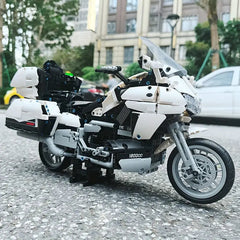 1562pcs Technic Motorcycle Building Blocks Set - Movable Model, Durable ABS Construction Toy, Creative Home Decor, Ideal New Year/Christmas/Birthday Gift for Friends KOEEK - KOEEK