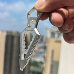 Stainless steel pry bar EDC Tool Measurement/Pry bar/Wrench/Screwdriver 07FC0E-D4 - KOEEK