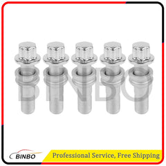Set of 5 A0009904518 Lug Bolt M15 x 1.25 For Benz C167 V167 GLS450 GLE350 GLE450 07FC0E-D4 - KOEEK