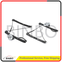 Front Left Right Window Regulator Set for BMW 3' E46 316i 318i 320i 325i 328i 07FC0E-D4 - KOEEK