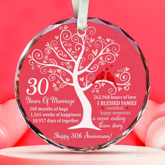 30th wedding anniversary decorations, suitable for husbands, wives, and parents 07FC0E-D4 - KOEEK