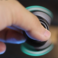PC EDC Hand Spinner Magnetic Open Armor Two-Leaf Fidget Spinner Stress Relief 07FC0E-D4 - KOEEK