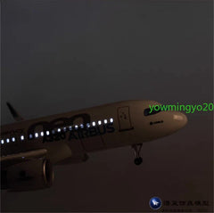 1/80 Airbus A320neo Passenger Plane Model Airplane W/Voice Controlled Lights 07FC0E-D4 - KOEEK