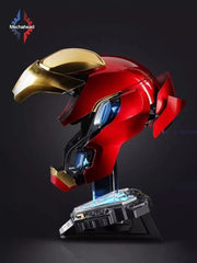 Autoking Iron Man MK50 Friday Helmet 1:1 Wearable Voice Control LED Mask STOCK 07FC0E-D4 - KOEEK