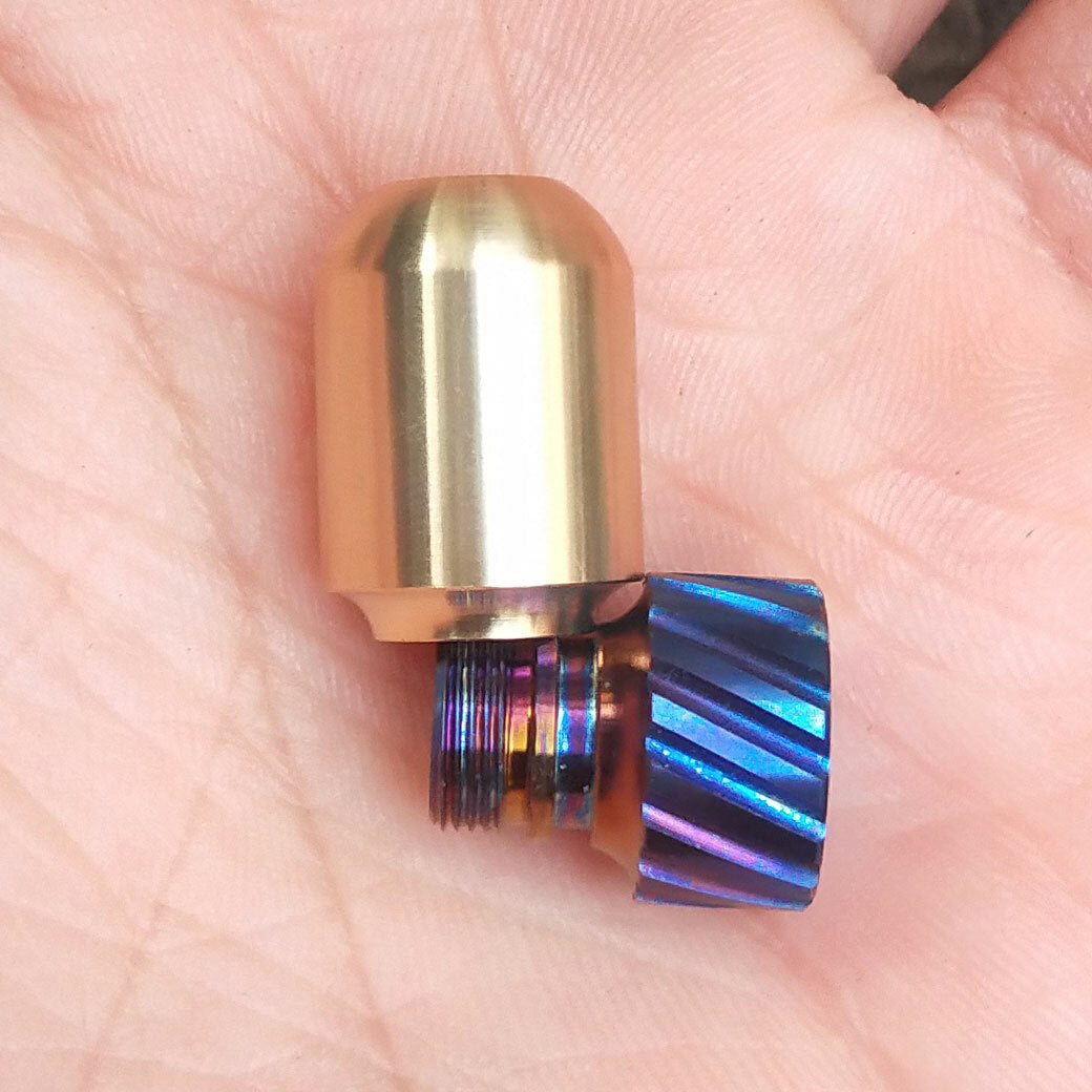 TITANER Titanium Knife Lanyard Bead DIY Necklace Umbrella Rope Pendant EDC Tools TITANER - KOEEK