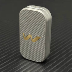 Modern Simple Stainless Steel EDC Fidget Toy Mechanical Push Fidget Slider 07FC0E-D4 - KOEEK