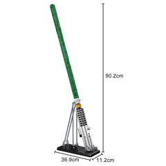 new Mould King 10140 Lightsaber Green Sword Glows Fluorescent Building Block Toy MOULD KING - KOEEK