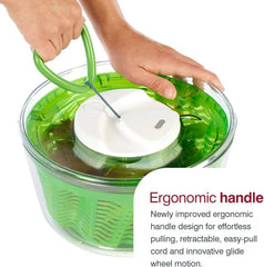 Large Salad Spinner - Salad Spinner with Pull Cord 07FC0E-D4 - KOEEK