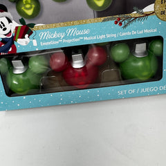 Disney Christmas Mickey Mouse Projection 8 Singing Light String - 8.2 ft DISNEY - KOEEK