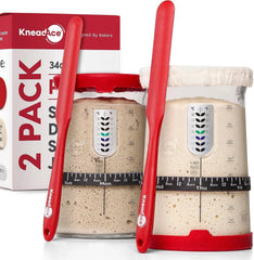 Professional Sourdough Bread Starter Kit with 5 Unique Features 07FC0E-D4 - KOEEK