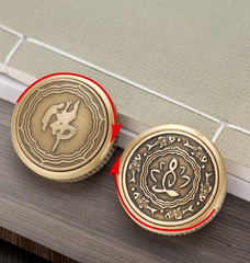 Fidget Spinner Zen Buddha Hand Spinner Stress Relief Gifts Metal EDC Fidget Toys 07FC0E-D4 - KOEEK