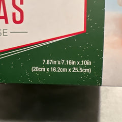 - Gingerbread House Ceramic Light Up-Retro Look 10" Christmas Nostalgic 07FC0E-D4 - KOEEK