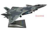 1/100 Scale Chinese PLA J-20 Stealth Fighter Aircraft Metal + Plastic Model 07FC0E-D4 - KOEEK