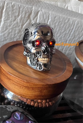 STOCK! Terminator T2 T800 ENDOSKELETON 1/4 Scale Figure Skull Model LED Eyes 07FC0E-D4 - KOEEK