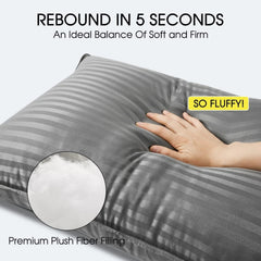 Basic oversized pillow, suitable for sleeping - soft down alternative pillow 07FC0E-D4 - KOEEK