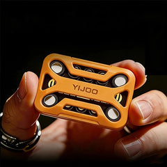 EDC Fidget Slider Metal Magnetic Push Toy Stress Relief ADHD Anxiety Desk Gadget 07FC0E-D4 - KOEEK