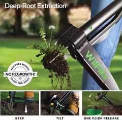 Weed Puller Tool with Long Adjustable Handle (36", 40", & 45"),Weed Remover 07FC0E-D4 - KOEEK