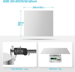 new FLASLD Aluminized Heat Shield Thermal Barrier Adhesive Backed 12 x 12 Inch FLASLD - KOEEK