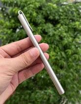 EDC Handmade Stainless Steel Pocket Ballpoint Pen Signature Pen Outdoor Pen 07FC0E-D4 - KOEEK