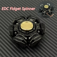 EDC Novel Open Armor UFO Hand Spinner Metal Fidget Spinner Stress Relief Toys 07FC0E-D4 - KOEEK