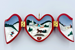 2 Hallmark Keepsake 1993 1994 Heart of Christmas Collector's Series Ornaments HALLMARK - KOEEK