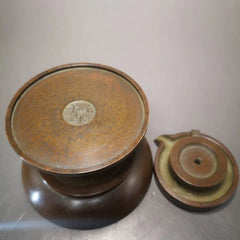 Pure Copper Incense Burner Indoor Backflow Incense Holder Zen Tea Art Decor 07FC0E-D4 - KOEEK