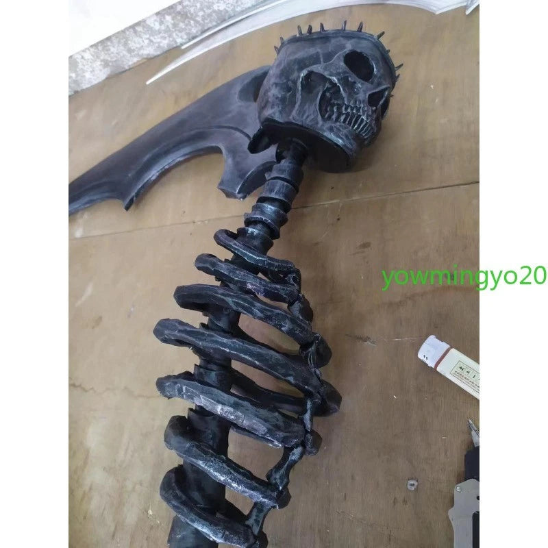 Halloween Funeral Style Cosplay Scythe Prop Large Costume Accessory Performance 07FC0E-D4 - KOEEK