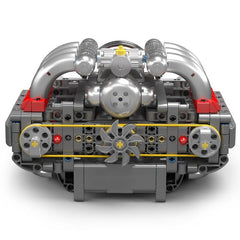 new Mould King 10193 Boxer Engine Motor Drive Turbocharger Building Block Toy MOC MOULD KING - KOEEK