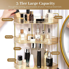 Corner bathroom countertop storage rack, bathroom countertop storage rack 07FC0E-D4 - KOEEK