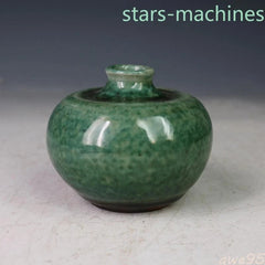 Chinese Green Glaze Porcelain Jar Pot Brush 07FC0E-D4 - KOEEK