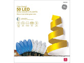 ! GE Color Choice 50 LED Dual Color Faceted C9 Lights - 8 effects - FREE SHIP GE - KOEEK
