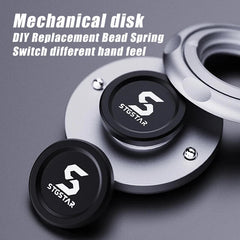 Magnetic Push Slider EDC Adult Fidget Toy Metal Spinner Ratchet Haptic Toys Gift 07FC0E-D4 - KOEEK