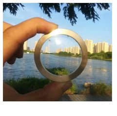 1PC Professional Spinning Top Base Glass Lens Brass Frame Diameter 56mm/ 2.2 in 07FC0E-D4 - KOEEK