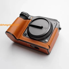 Handmade Leather Half Case Cover Bag For Hasselblad x2d X2D Camera Gift 07FC0E-D4 - KOEEK