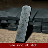 Ancient Pine Soot Calligraphy Ink Chinese Calligraphy Ink Stick Tinta China 07FC0E-D4 - KOEEK