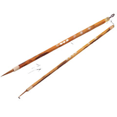 18cm Wolf Hair Chinese Calligraphy Fine Line Brushes Handmade Writing Brush 07FC0E-D4 - KOEEK