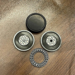 Vehicle Wheel Fidget Haptic Coins Fidget Clicker EDC Fidget Toys ADHD Tool Gift 07FC0E-D4 - KOEEK
