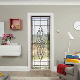 3D Sticker Imitation Glass Door Living Room Door Wall Mural Photo Home Decor 07FC0E-D4 - KOEEK