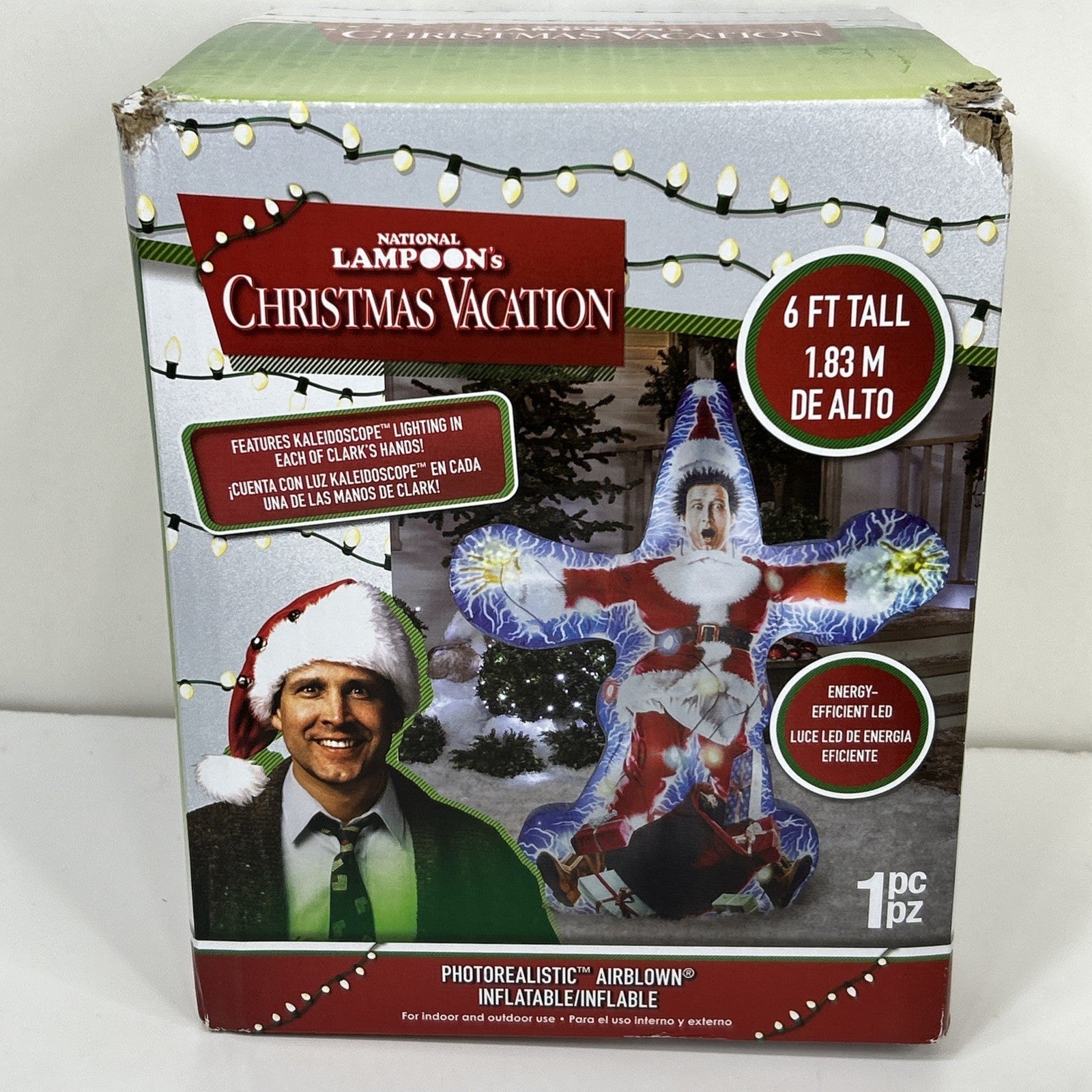 Gemmy Airblown Inflatable Chevy Chase Christmas Vacation Lampoon’s 6’ Light Up GEMMY - KOEEK