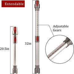 Vacuum cleaner extension pole, from 20.5 inches to 32 inches 07FC0E-D4 - KOEEK