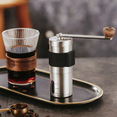 Manual Coffee Grinder Stainless Steel Hand Handmade Coffee Bean Home Grinders 07FC0E-D4 - KOEEK