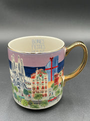 Anthropologie Holiday in the City Stoare Mug 2024 Barcelona 13oz. 4"x3.5" ANTHROPOLOGIE - KOEEK