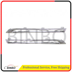 For Mercedes-Benz GLC350e 2018 2019 Grille Molding Driver & Passenger Side Pair 07FC0E-D4 - KOEEK