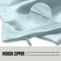 Silk Pillowcase for Hair and Skin Standard Size 20"X 26" with Hidden Zipper Soft 07FC0E-D4 - KOEEK