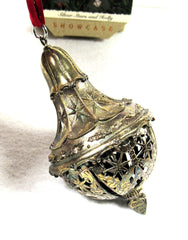 1993 Hallmark Ornament Old World Silver-plate Showcase Collection Lot of 3 HALLMARK - KOEEK